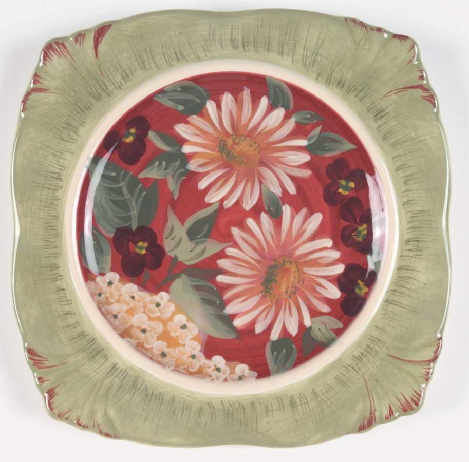 Floral Tapestry Salad Plate by Certified International-1
