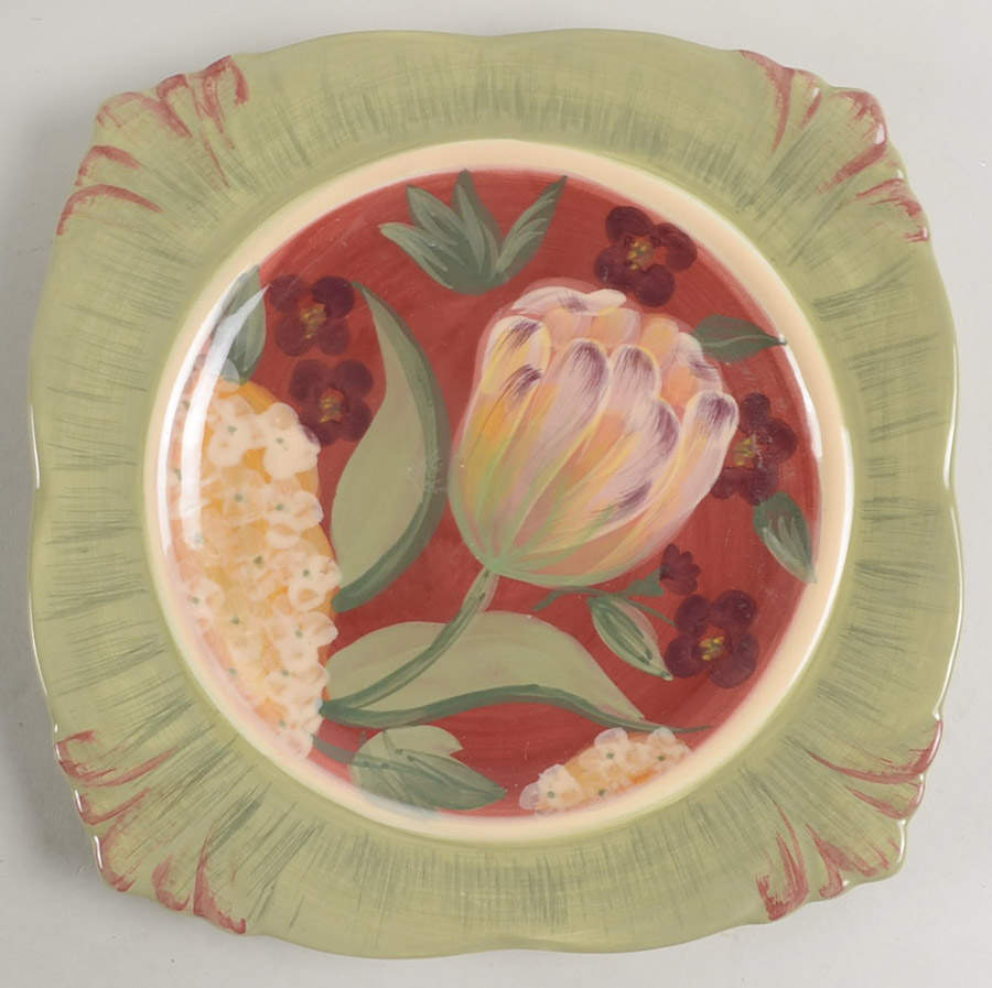 Floral Tapestry Salad Plate by Certified International-1
