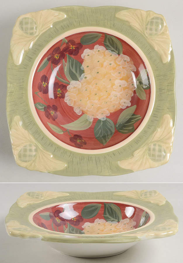 Floral Tapestry 8" Soup/Pasta Bowl by Certified International-1