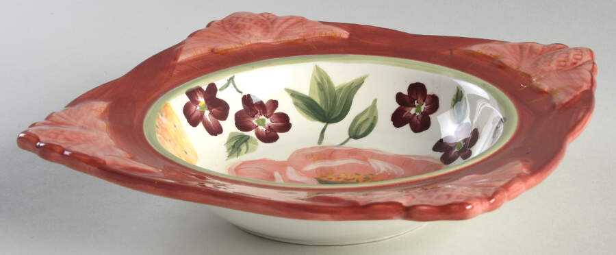 Floral Tapestry 8" Soup/Pasta Bowl by Certified International-1
