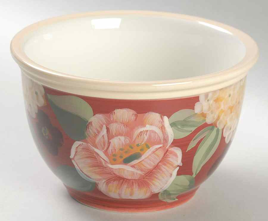 Floral Tapestry Individual Ice Cream Dish by Certified International-1