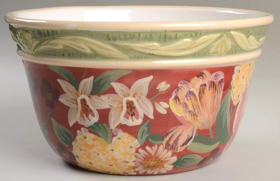 Floral Tapestry 9" Mixing Bowl by Certified International-1
