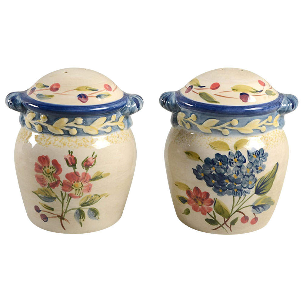 Flora Salt & Pepper Set by Certified International-1
