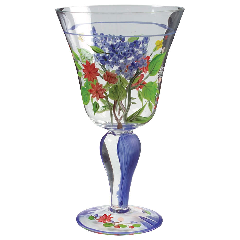 Flora 12 Oz Glassware Goblet by Certified International-1