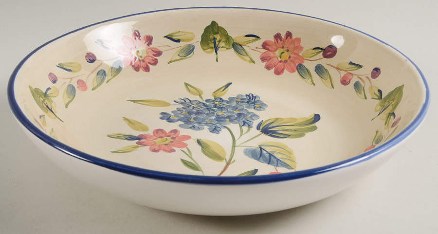 Flora 9" Individual Pasta Bowl by Certified International-1