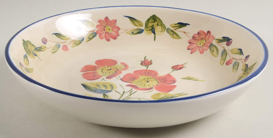 Flora 9" Individual Pasta Bowl by Certified International-1