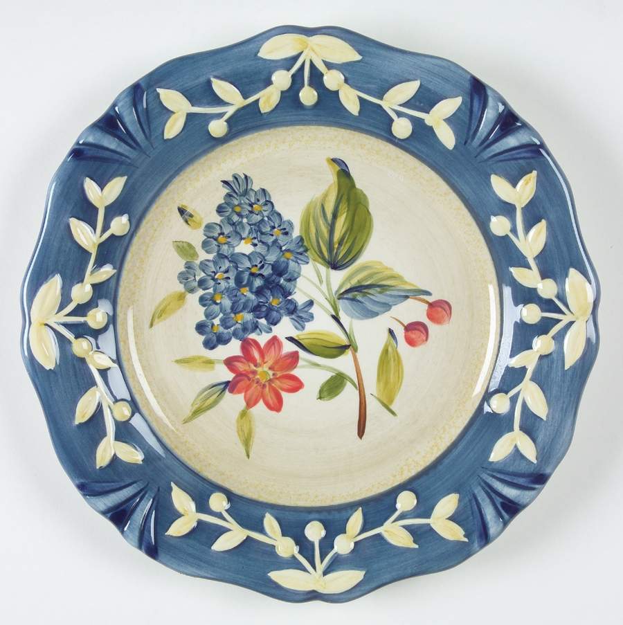 Flora Salad/Dessert Plate by Certified International-1