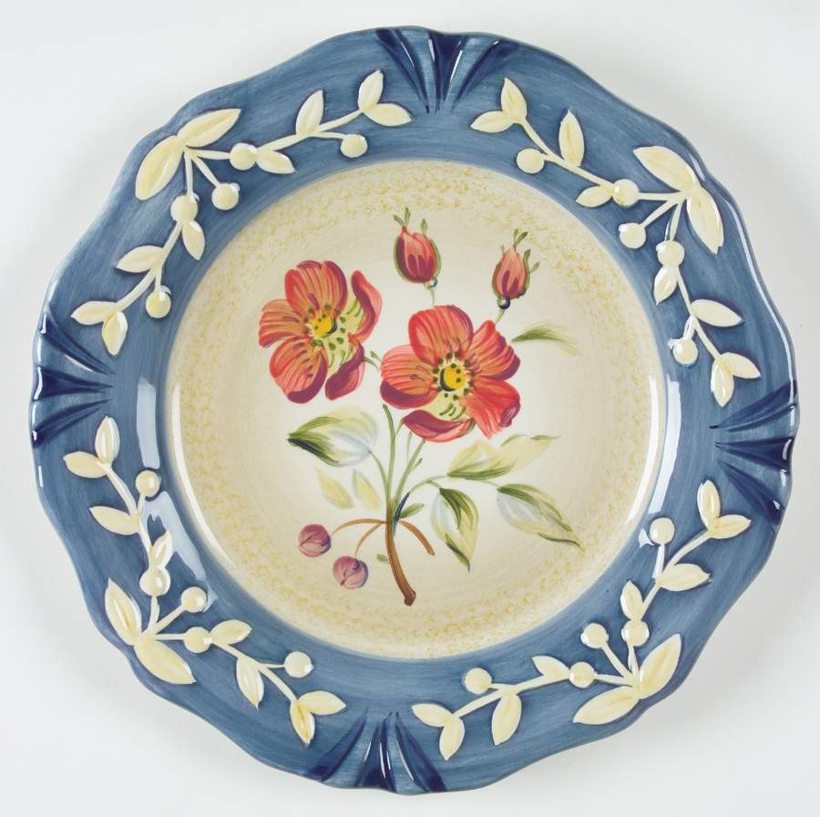 Flora Salad/Dessert Plate by Certified International-1