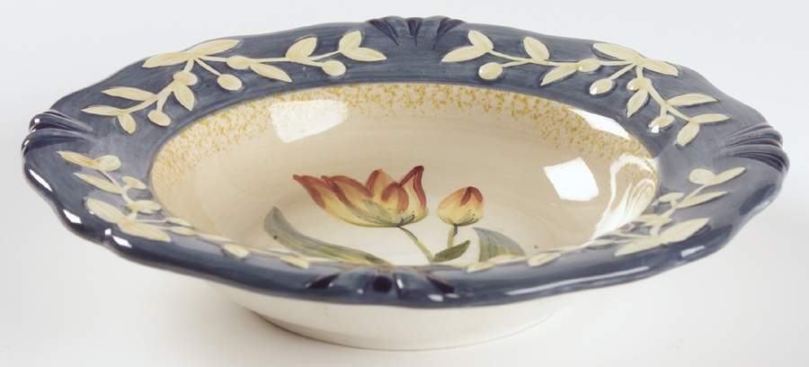 Flora 8" Soup/Pasta Bowl by Certified International-1