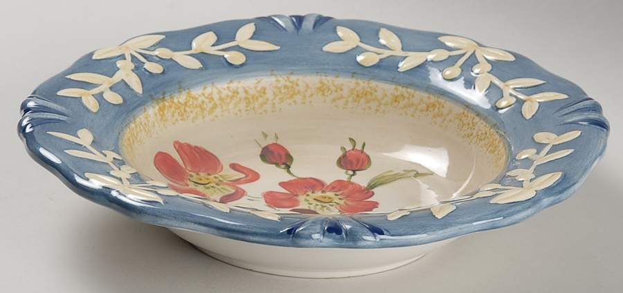 Flora 8" Soup/Pasta Bowl by Certified International-1