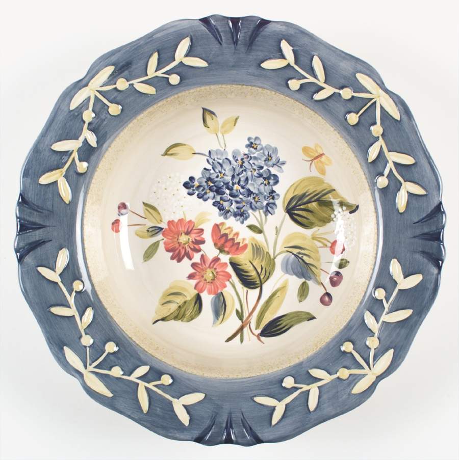 Flora 15" Large Salad Serving Bowl by Certified International-1