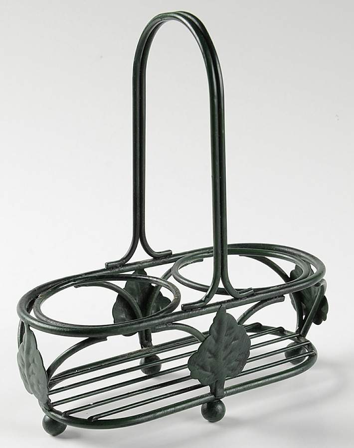 Chianti Vinegar and Oil Set, Metal Stand Only by Certified International-1