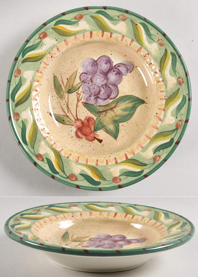 Chianti Rim Soup Bowl by Certified International-1
