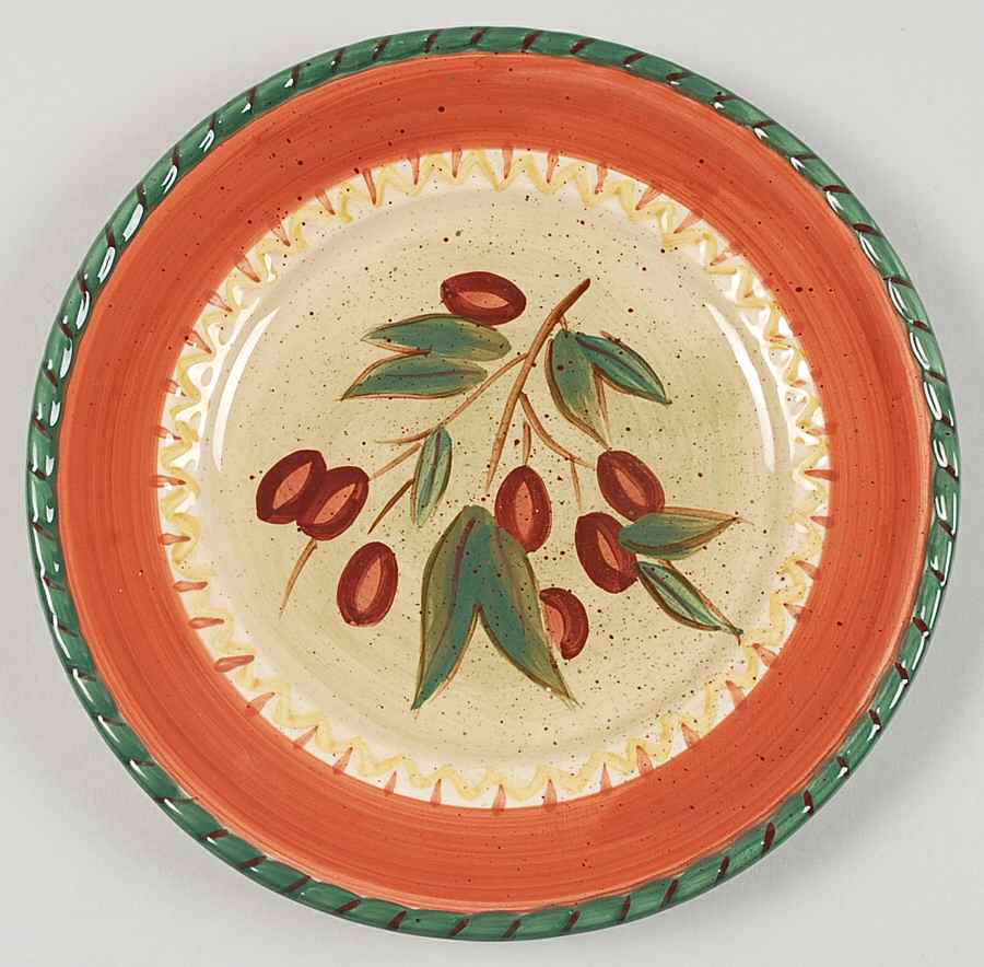 Chianti Salad/Dessert Plate by Certified International-1