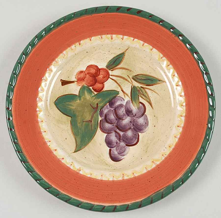 Chianti Salad/Dessert Plate by Certified International-1