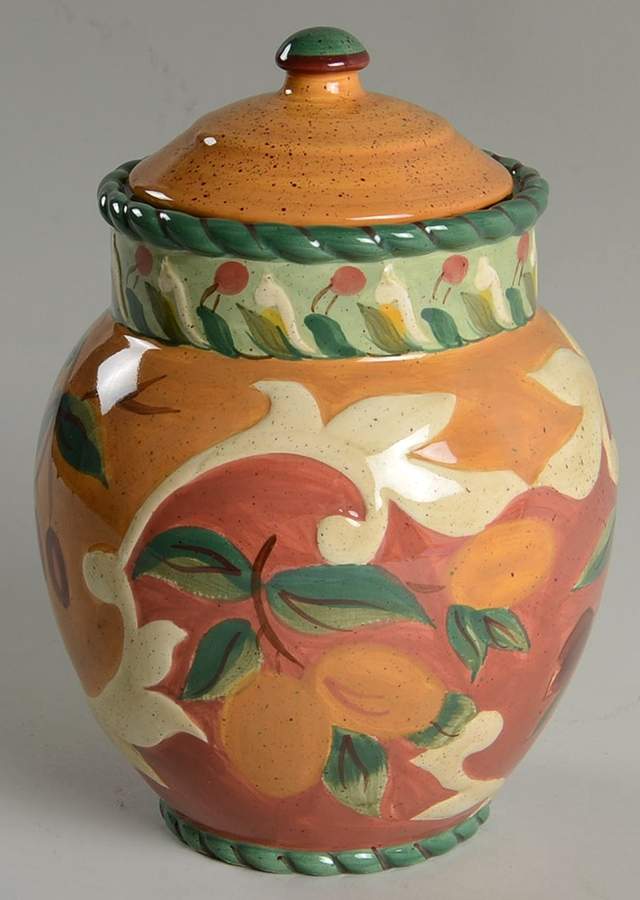 Chianti Small Canister & Lid by Certified International-1