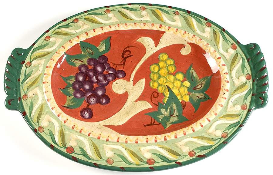 Chianti 20" Oval Serving Platter by Certified International-1