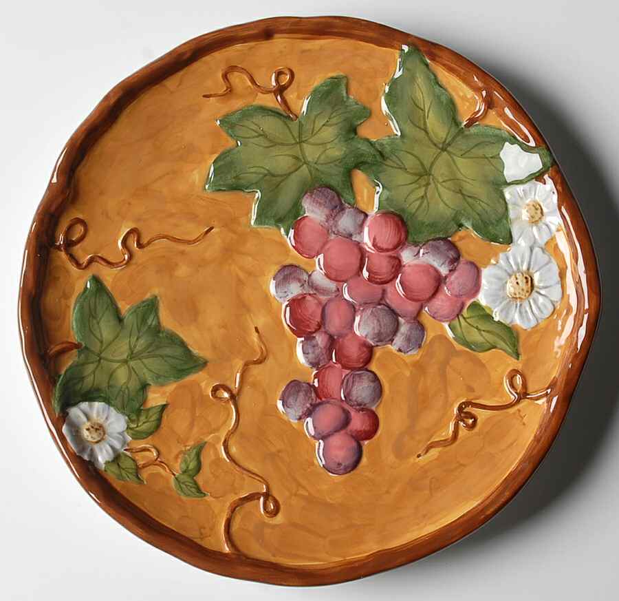 Vineyard Salad/Dessert Plate by Certified International-1