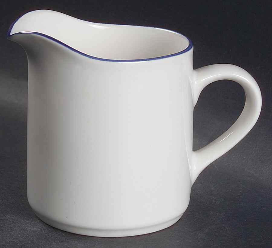 Concentrics Blue Creamer by The Cellar (China)-1