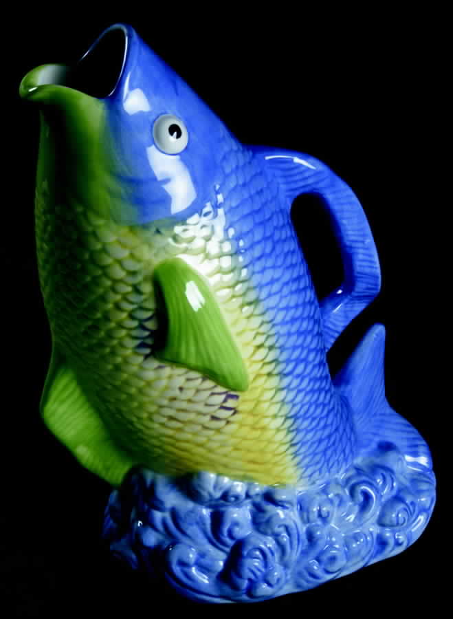 Provence Fish Figural Pitcher by Certified International-1