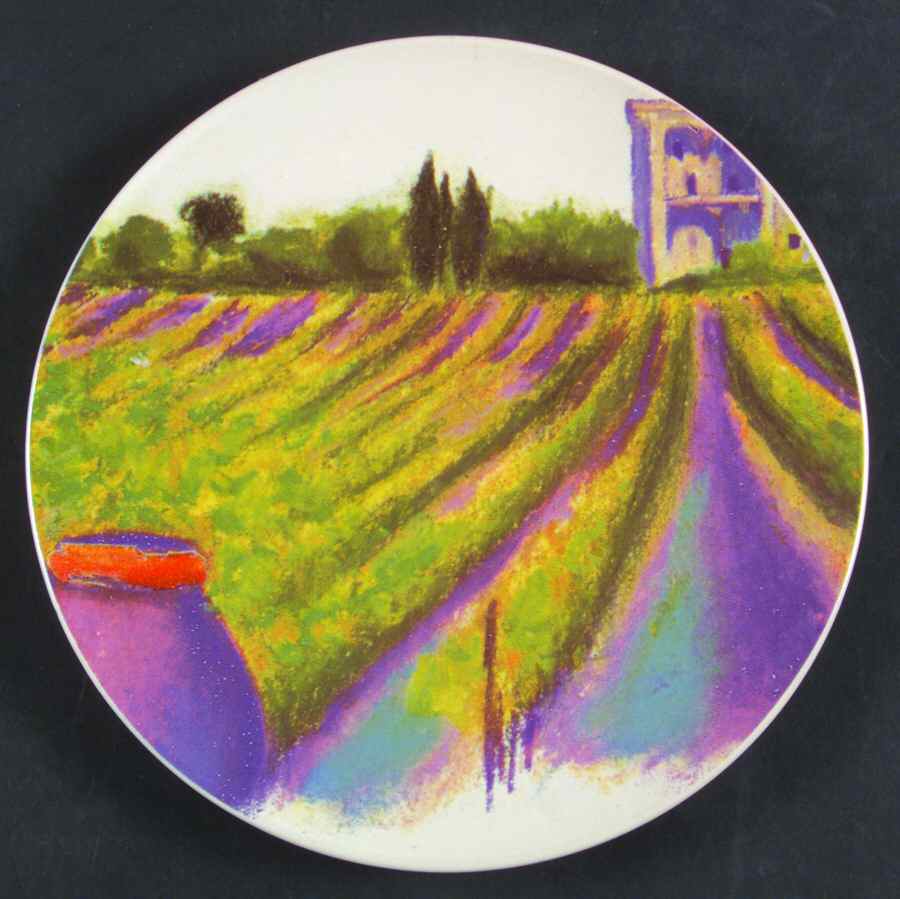 Provence French Country Salad/Dessert Plate by Certified International-1
