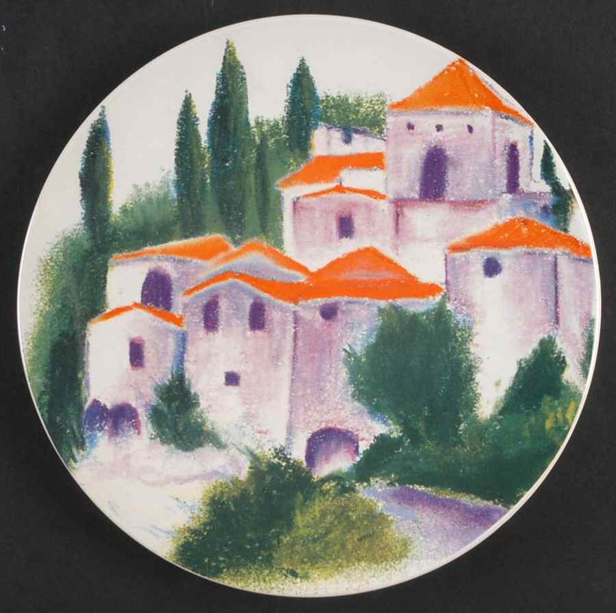 Provence French Country Salad/Dessert Plate by Certified International-1