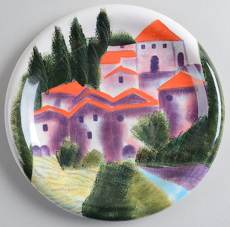 Provence French Country Salad/Dessert Plate by Certified International-1