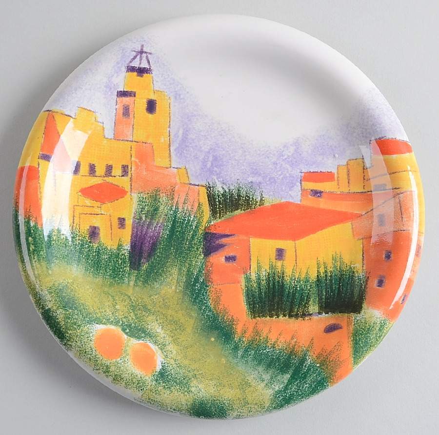 Provence French Country Salad/Dessert Plate by Certified International-1