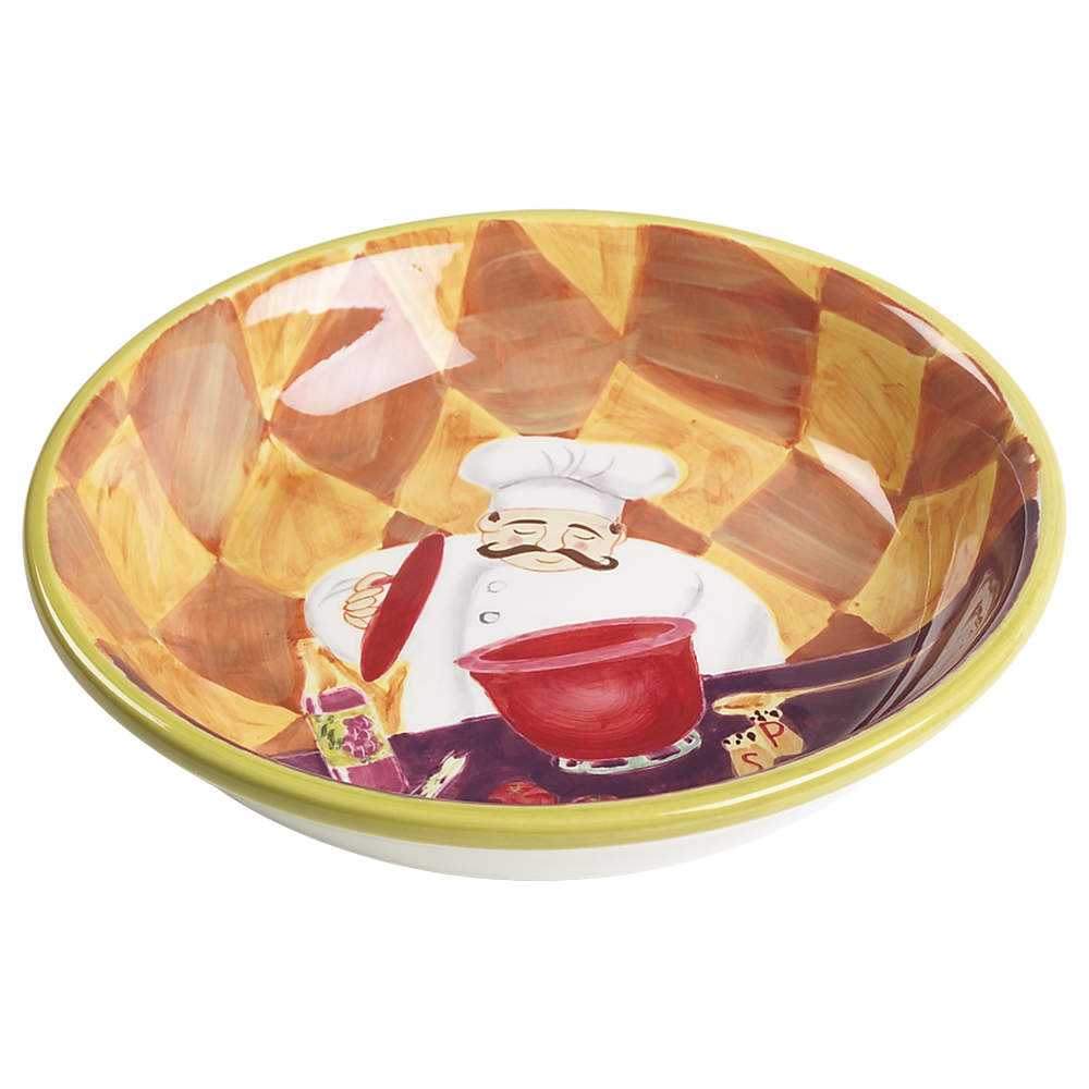 Chef Collection 9" Individual Pasta Bowl by Certified International-1