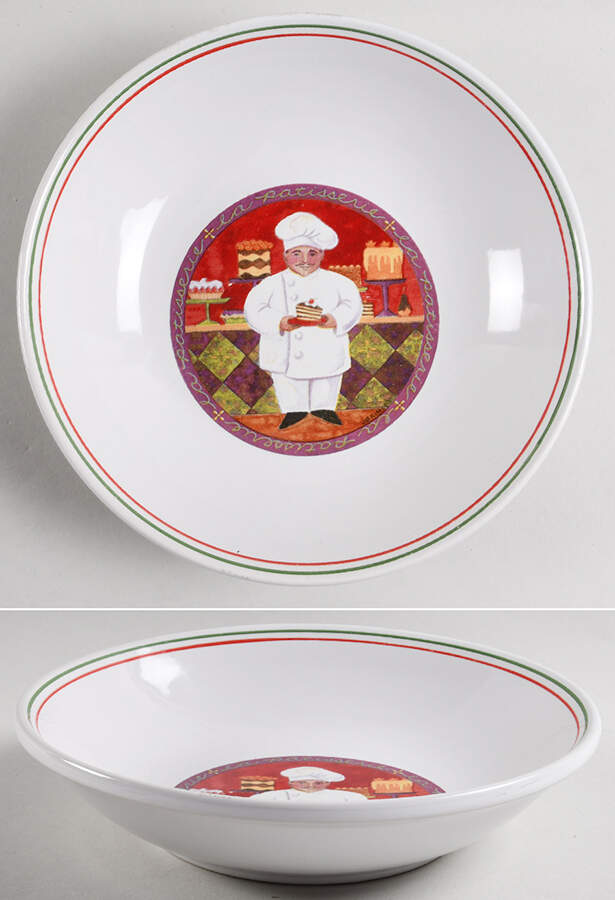 Chef Collection 9" Individual Pasta Bowl by Certified International-1
