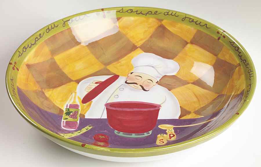 Chef Collection 13" Pasta Serving Bowl by Certified International-1