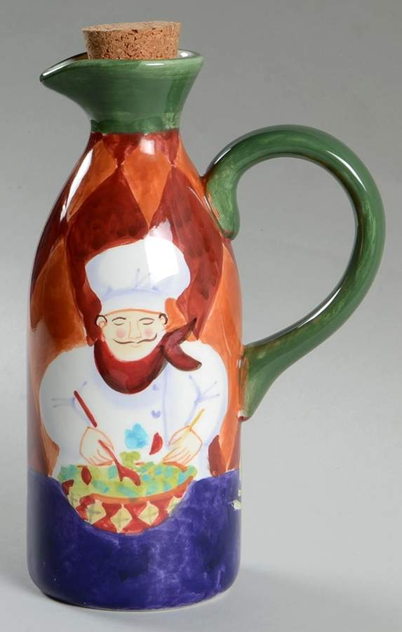Chef Collection Oil Jar & Cork Stopper by Certified International-1
