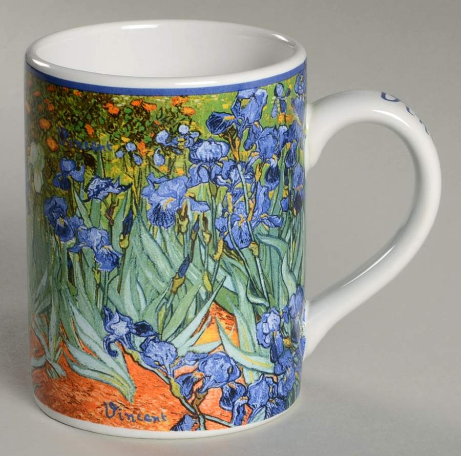 Van Gogh Irises Mug by Certified International-1