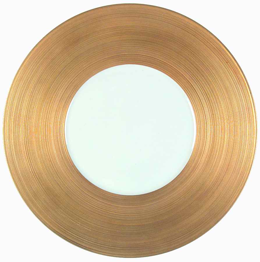 Aile or (Gold) Service Plate (Charger) by Jean Louis Coquet-1