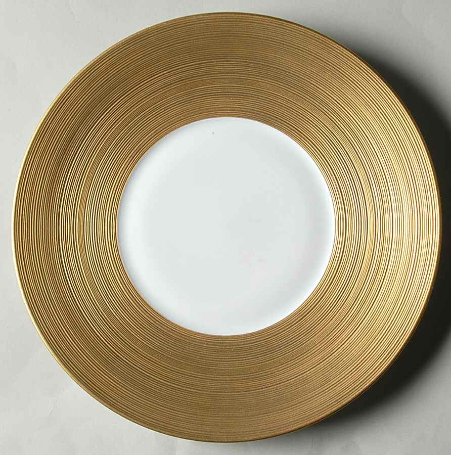 Aile or (Gold) Salad/Dessert Plate by Jean Louis Coquet-1