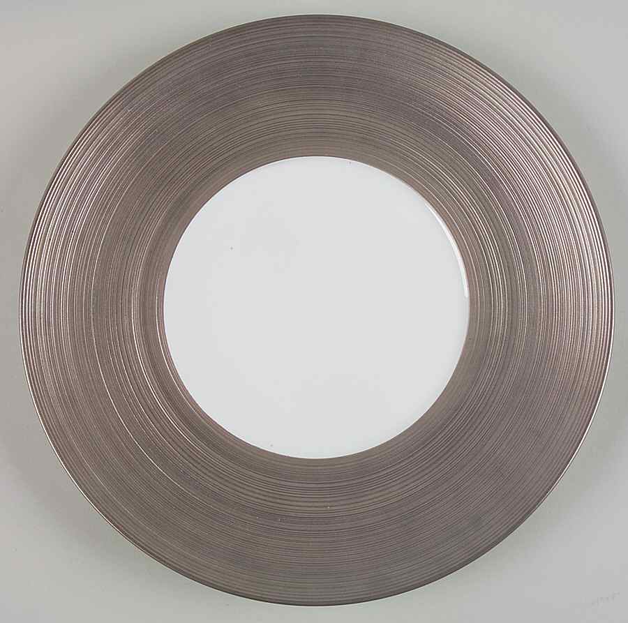 Aile Platine (Platinum) Service Plate (Charger) by Jean Louis Coquet-1