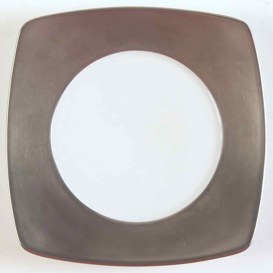 Prelude Platinum (Solid Rim) Bread & Butter Plate by Jean Louis Coquet-1