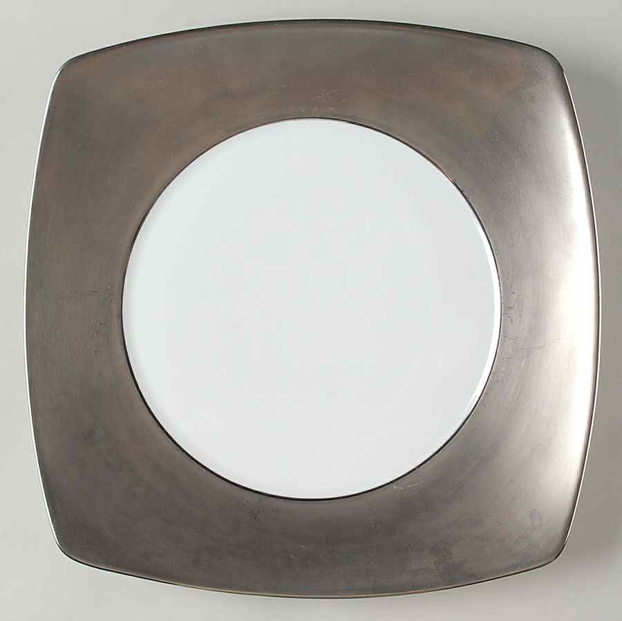 Prelude Platinum (Solid Rim) 12" Chop Plate (Round Platter) by Jean Louis Coquet-1