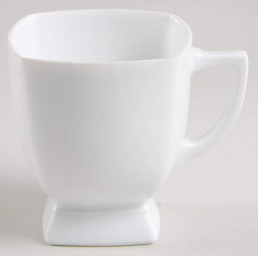 Prelude White Footed Demitasse Cup by Jean Louis Coquet-1