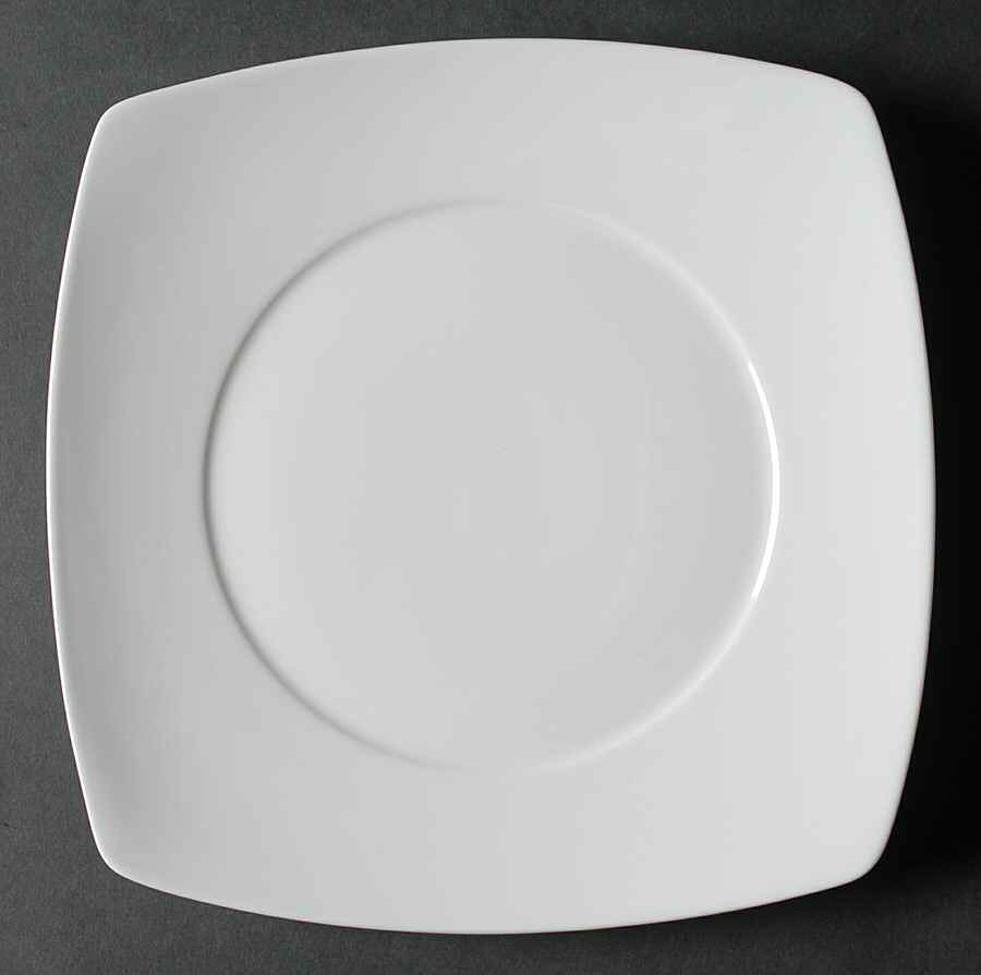 Prelude White Dinner Plate by Jean Louis Coquet-1