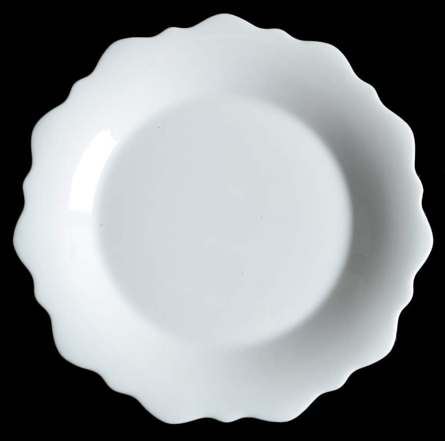 Samoa White Salad/Dessert Plate by Jean Louis Coquet-1
