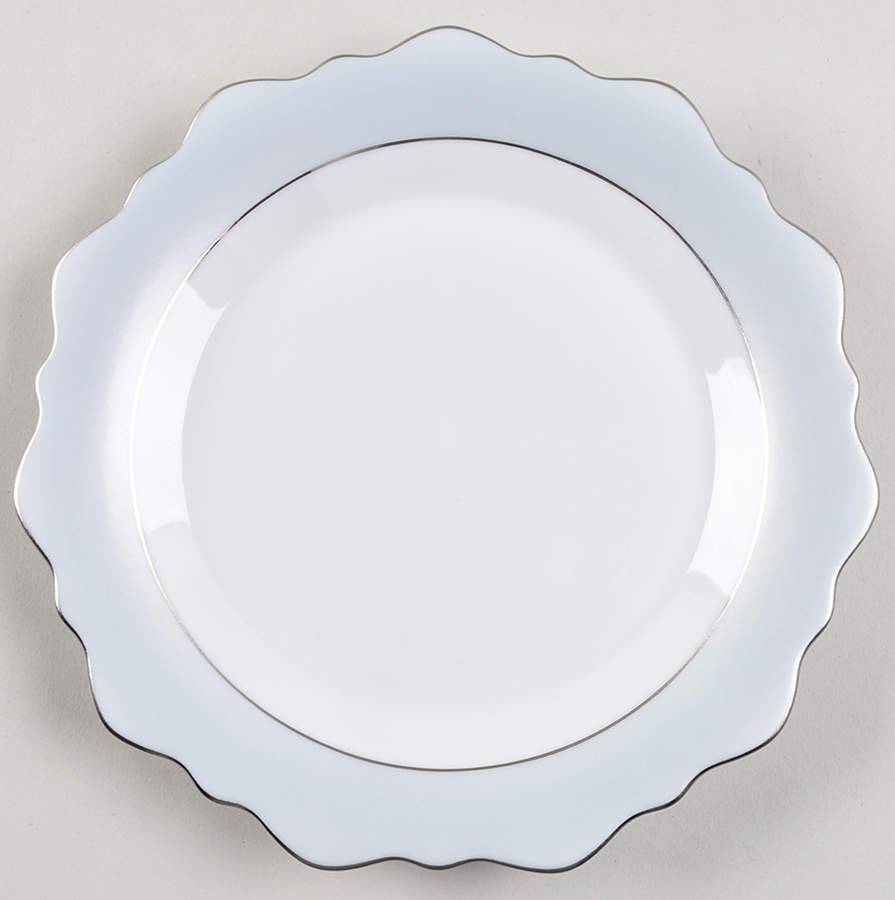 Samoa Metallic Blue Salad/Dessert Plate by Jean Louis Coquet-1