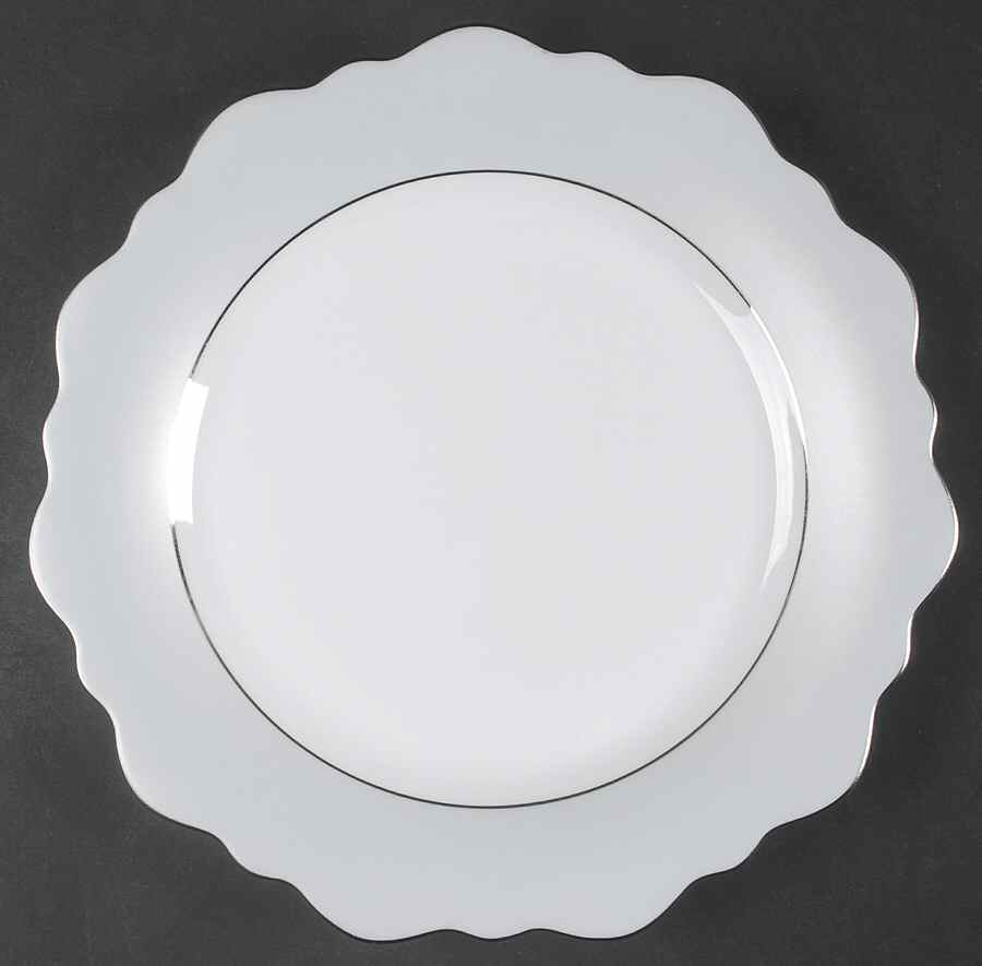 Samoa Metallic Blue Dinner Plate by Jean Louis Coquet-1