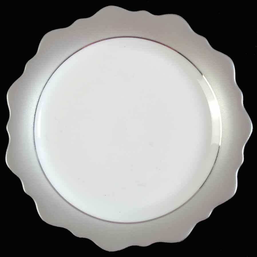 Samoa Gray Silver Bread & Butter Plate by Jean Louis Coquet-1