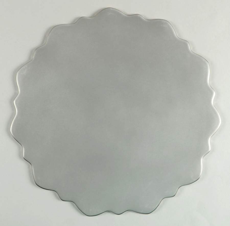 Samoa Gray Silver Cake Plate by Jean Louis Coquet-1