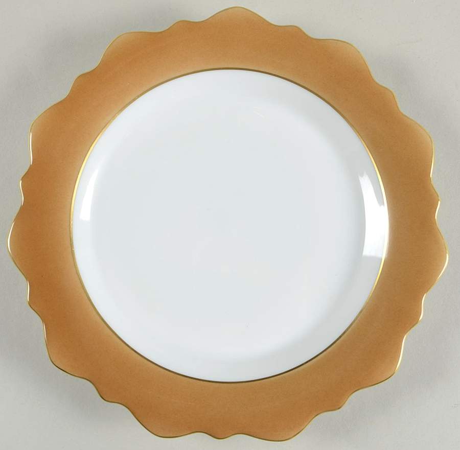 Samoa Chestnut (Chataigne) Salad/Dessert Plate by Jean Louis Coquet-1