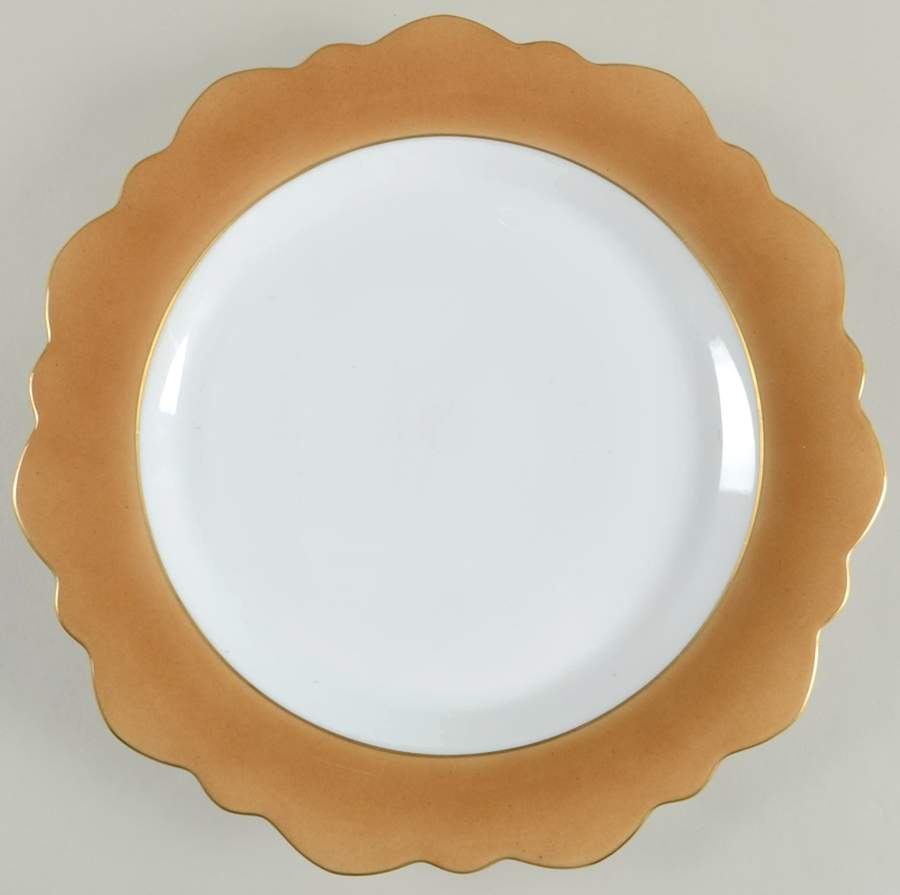Samoa Chestnut (Chataigne) Round Service Plate (Charger) Chop Plate by Jean Louis Coquet-1