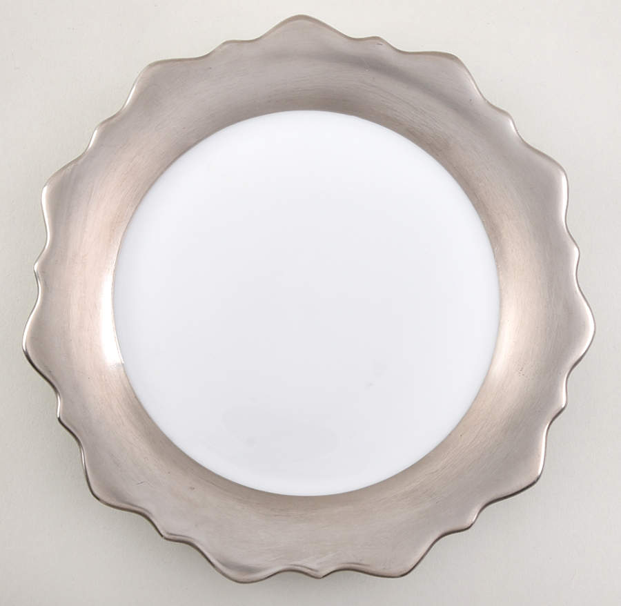 Samoa Platinum (All Platinum Rim) Bread & Butter Plate by Jean Louis Coquet-1
