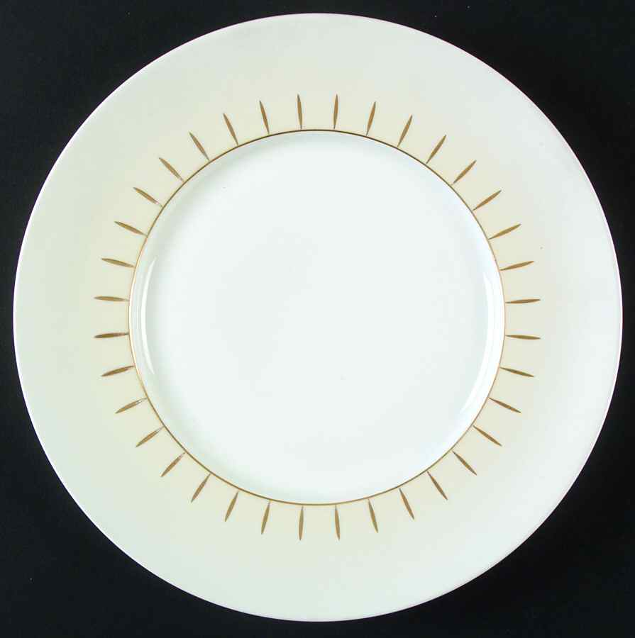 Helios Peach (Peche) Dinner Plate by Jean Louis Coquet-1