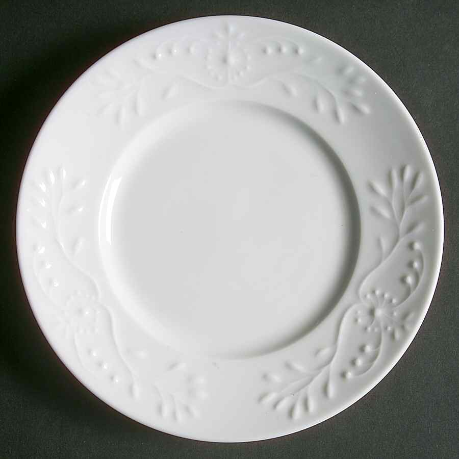 Manosque (White) Bread & Butter Plate by Jean Louis Coquet-1